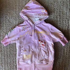 Ed Hardy short sleeve hoodie